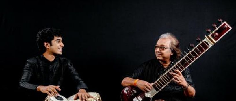 PANDIT NAYAN GHOSH with ARAJ